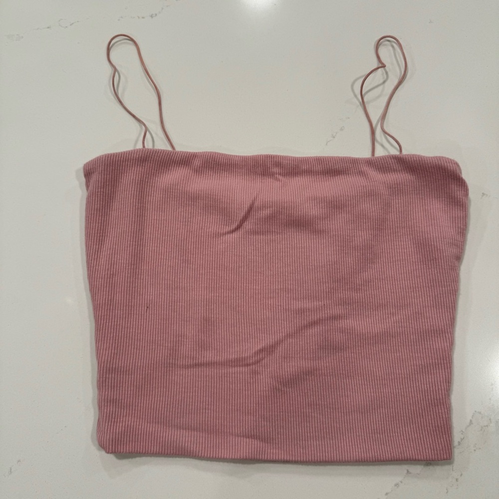 Pink Crop Top Size Small